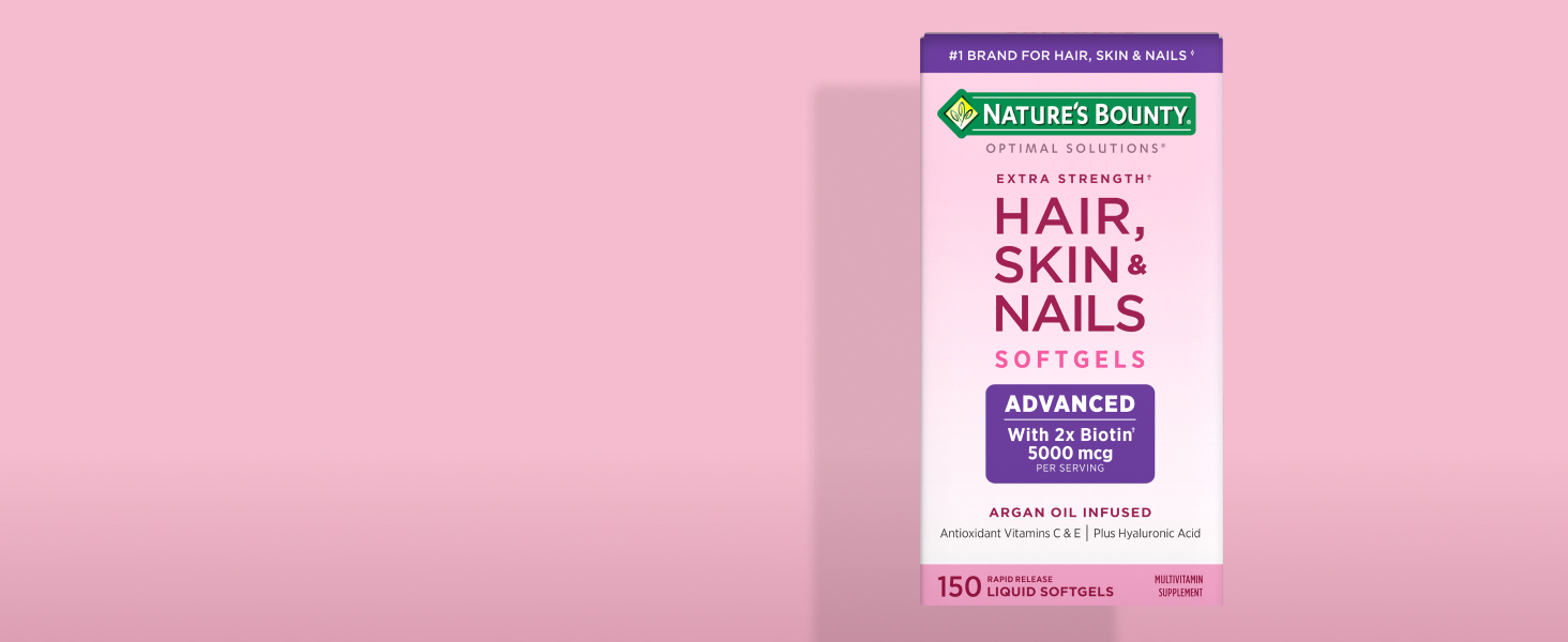 Nature's Bounty Immune 24 Hour +, 2 Softgels per Day, 50 Count
