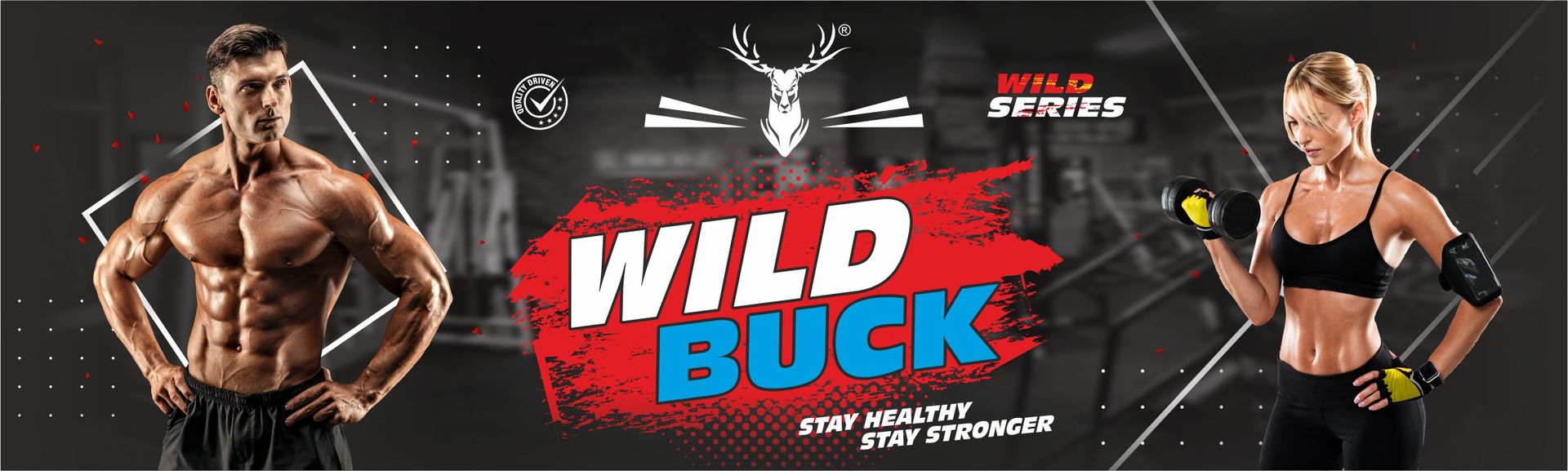 WILD BUCK Hyper Charge Pre-X4 Hardcore Pre-Workout Supplement powder with Creatine Monohydrate,Arginine AAKG,Explosive Muscle Pump,Caffeinated Punch For Unisex[40 Serv,Cranberry Blast], 170 grams