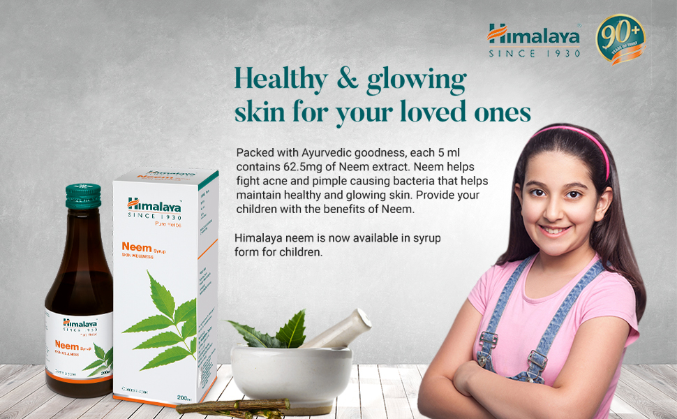 Himalaya Wellness Neem, 60 Tablet | Pure Herbs for Skin Wellness