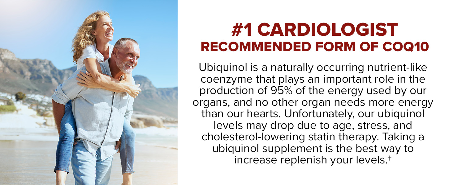 Qunol Mega Ubiquinol CoQ10 100mg, Superior Absorption, 100 Softgels