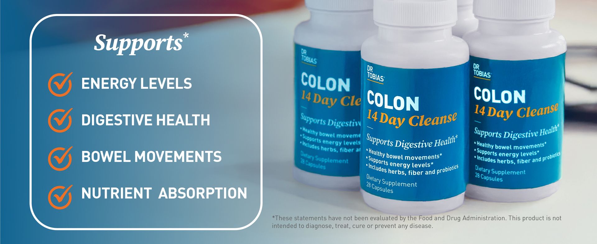 Dr. Tobias Colon 14 Day Cleanse | Supports Digestion & Gut Health