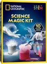 National Geographic Magic Chemistry Set - Zinātnes komplekts bērniem ar 10 Amazing Magic triki, STEM Projekti un zinātnes eksperimenti, Zinātnes rotaļlietas, Lieliska dāvana zēniem un meitenēm 8-12