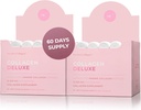 Kolagēns Deluxe 30 Shots x 2 I 8 Nedēļa Bundle I 12500 mg Marine Collagen (I un III tips) I Hialuronskābe, biotīns, C vitamīna I Bezcukura - 8 nedēļu piegādes
