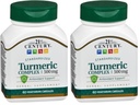 21. gadsimts Turmeric Complex Vegetarian Capsules, 60 Count (2. iepakojums)
