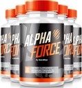 NutraRize (iepakojums 5 Alfa spēku kapsulas, visas dabas tabletes, lai atbalstītu enerģiju un veiktspēju, Uztura formula vispārējai veselībai, Oficiālais AlphaForce pārskats (300 kapsulas)