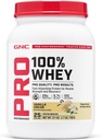 GNC Pro Veiktspēja 100% Sūkalu olbaltumvielu pulveris 2.0, Ātra absorbēšana muskuļu spēku un atgūšanu, Vanilla, 25 Kalpo
