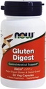Tagad ēdieni - Gluten Digest Gastrointestinālais atbalsts - 60 Veģetārās kapsulas