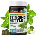 BIO KRAUTER Stinging Nettle Gumies - 7500 mg Stiprums - 60 Chews - Nattle Root 10:1 ekstrakts - Urīna atbalsta papildinājums - Vegan Gumies Želatīns-Free Formula