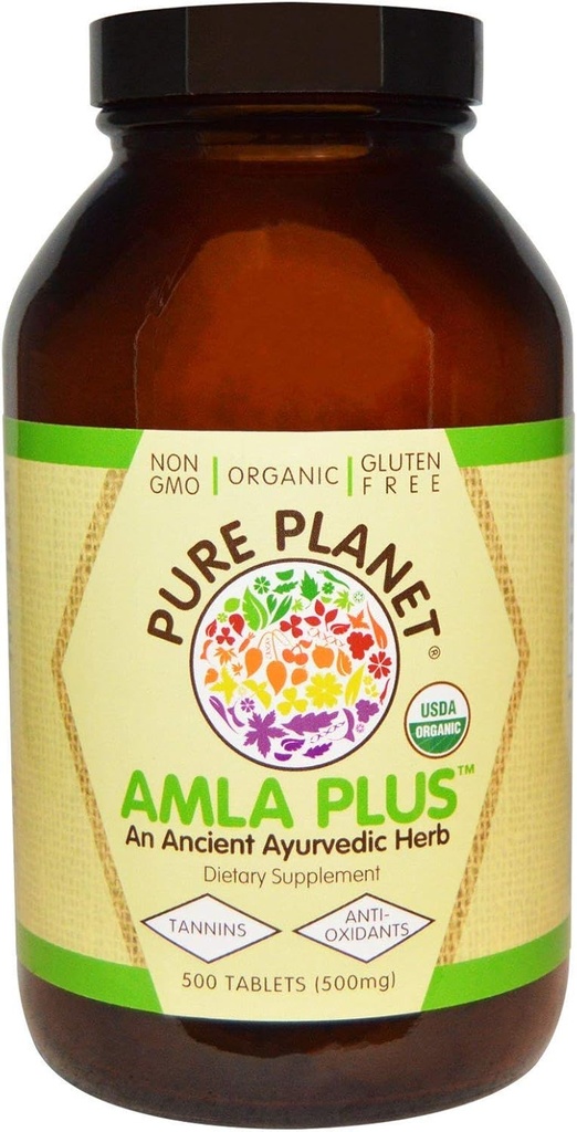 Pure Planet Amla Plus 500 tabletes