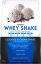 Syntrax Nutrition Whey Shake, Auksti filtrēts un nedenaturēts sūkalu olbaltumvielu pulveris Blend, Cookies & Cream Shake, 5 lbs, Real Cookie gabali