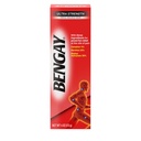 Bengay Ultra Strength Akūts sāpju remdēšanas krēms, negreastisks Akūts analgētisks līdzeklis maza auguma artrītam, muskuļu, locītavu un muguras sāpes, kampars, mentols un metilsalicilāts, 4 OZ