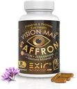 Luteīns, Zeaxanthin Plus Saffron Ārstniecības augi Uztura acu papildinājums - Veicina Makular & Retinal Health, 30 Kapsulas