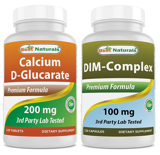 Kalcija D-glikarāts 200 mg un DIM papildinājums 100 mg