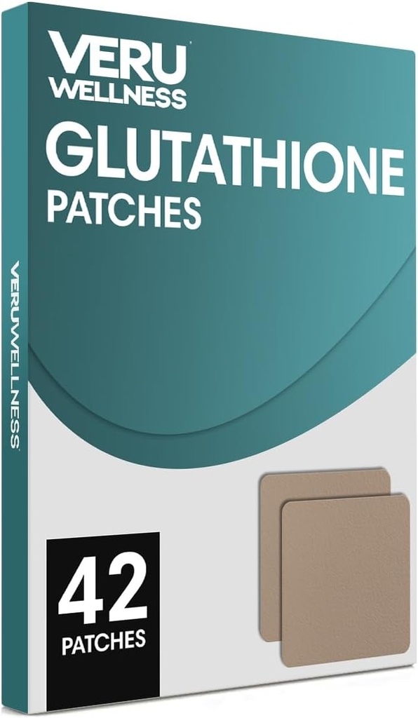 Veru labsajūta Glutatione Plus Daily Patch - pašapmierinošs patch, 8-10 stundas (42 diena)