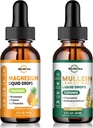 Šķidrā magnija papildinājums un Mullein pilieni plaušām