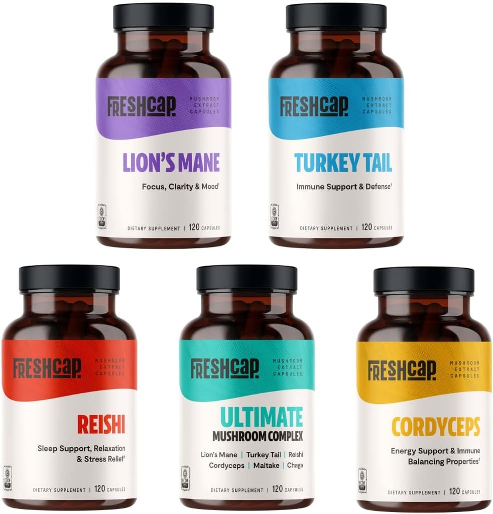 FreshCap, Ultimate Sēņu starta komplekts (Capsules)