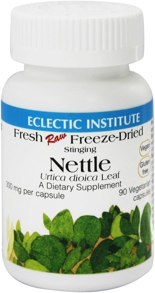 Eklektikas institūts - Stinging Nattle Fresh Raw Freeze-Dried 300 mg. - 90 Veģetārās kapsulas