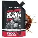 Bully Max 3-in-1 Šķidrais suns Muskuļu celtnieks kucēnu un pieaugušo suņiem - Suņu Vitamīni un papildinājumi veiktspējas, enerģijas, atveseļošanās, Imūnsupport, āda, apvalkā veselība - suņu papildinājums visām šķirnēm