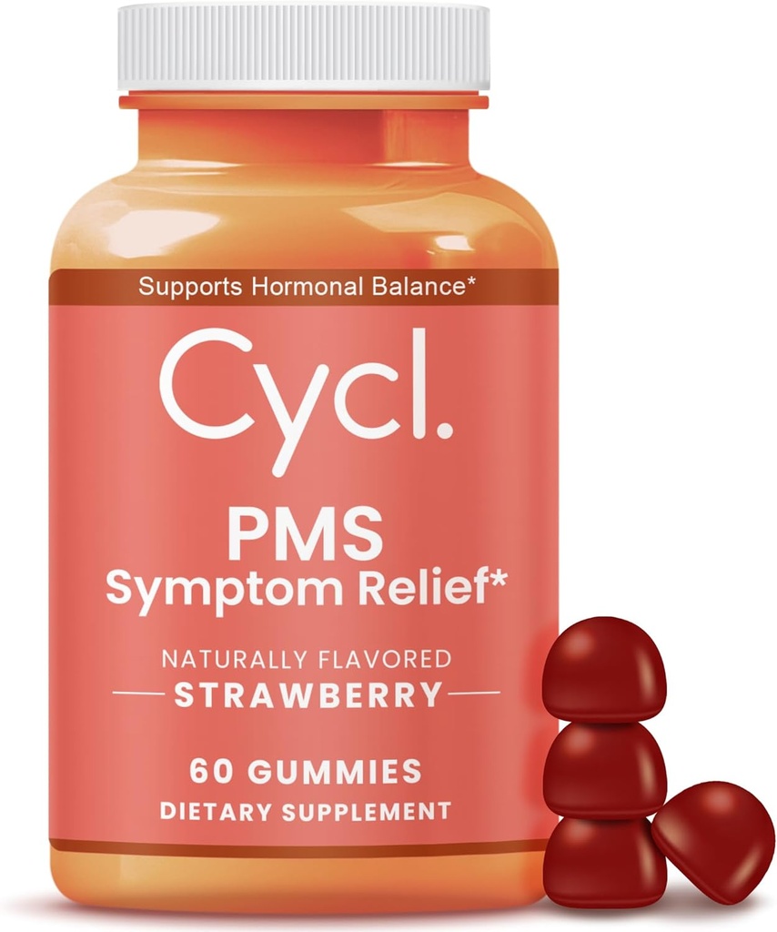 PMS atbalsts Gumijas sievietēm - kumeļu papildinājums Hormonu balanss & Menstrual Krampi Relief - 60 grāfs