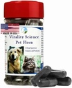 Vitalitātes zinātne Pet Probiotikas kaķiem un suņiem       ) Pet Flora - Great for Caureja, Vemšana, Gāze, Ādas Stāvokļi - Bez piedevas (50 Caps)