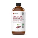 Complete Natural Products Uric Acid Complete - 8oz Šķidrs papildinājums, lai atbalstītu Uric Acid tīrīšanu, nieru veselību un cirkulāciju ar Apple Sidra Etiķis, Tart Cherry, & Bišu saknes.