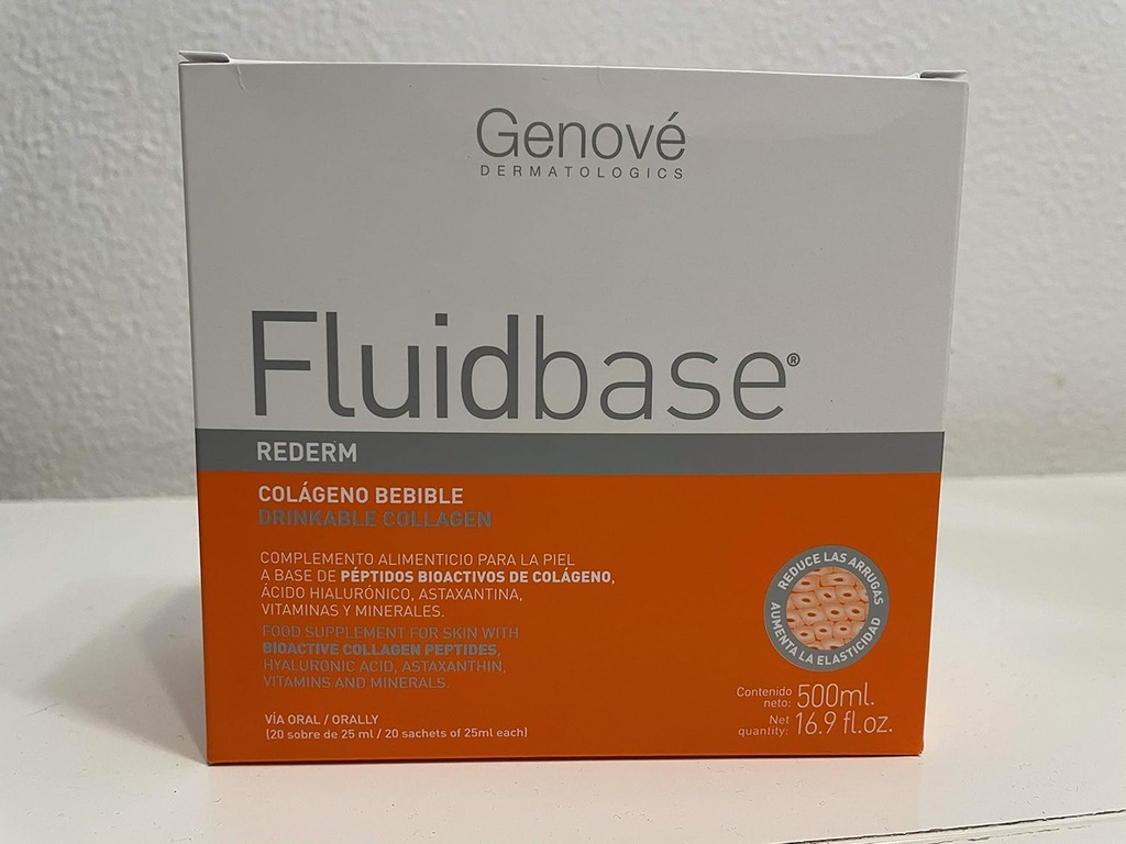Šķidruma bāze® Rederm Dzeramais kolagēns 20 paciņas pa 25 ml. Kolágeno Bebible