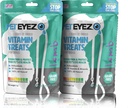 Pet Eyez-Dog Tear Removalr - Tear Stain Remomer for Dogs - Suņu acu kopšana - Dūga ārstē ar astaksantīnu, melleņu augļu pulveri, luteīnu, bez graudiem, dabīgām olbaltumvielām (Lamb-2 iepakojums)