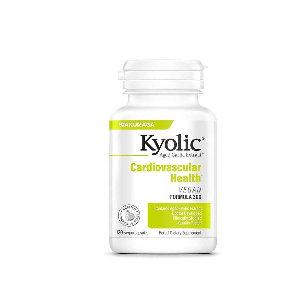 Kiolic Aged Ķiploku ekstrakta formula 300, sirds un asinsvadu