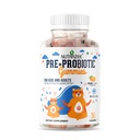 Nutrazee Pre Probiotic Gummies, 2 Billion CFU Clinically Validated, Zero Sugar Supplement For Kids, Men & Women | Gut Health, Digestion, Easy Bowel Movement & Immunity, 30 Gummy Bear
