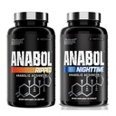 Nutrex Research Anabol ripped & Nakts PM Muskuļu celtnieks un sasmalcināšanas Combo