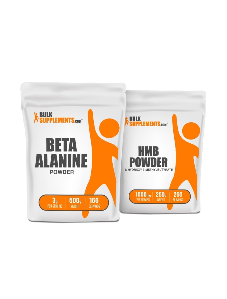 BulkApplements Beta Alanine 500g + HMB 250g Bandle