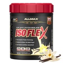 ALLMAX ISOFLEX Sūkalu proteīna izolāts, Vanilla - 1 lb - 27 Olbaltumvielu Grams uz kausiņu - Nulle tauku un cukura - 99% Bez laktozes - Bez lipekļa un sojas - Aprocis. 15 Kalpošana