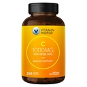 C-1000 mg vitamīns ar bioflavonoīdiem un savvaļas rožu dzimtas augu HIPS