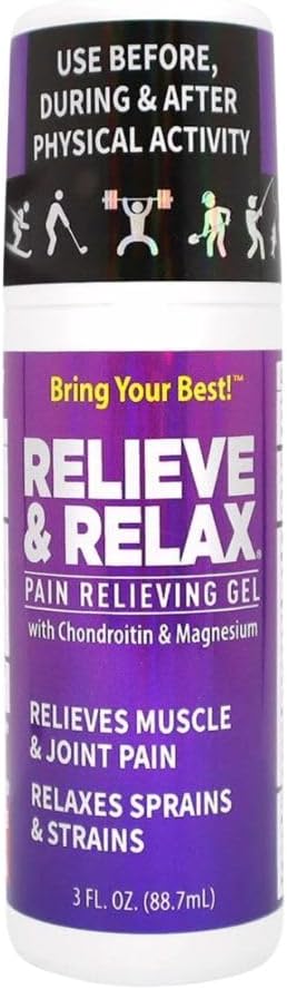 Atvieglojiet un relaksējiet sāpes atvieglojuma rullis - Extra Strength, Ātra rīcība, bez mess-free Akūts analgētisks - Soothe Sore Muskuļi & Locītavu, Muguras, Ceļa, pēdas, Rokas sāpju atvieglojums - HSA/FSA Piemērots - 3 Fl. Oz, 1- Iepakojums
