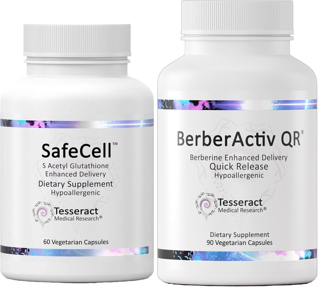 Master Antioksidants un Imūnās Atbalsta, S-Acetyl Glutatione Papildinājums Neiro Health Atbalsta un Berberine Imūnās Atbalsta Papildinājums