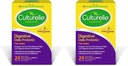 Culturelle Digestive Health Daily Probiotic Chewables, Probiotikas vīriešiem un sievietēm, Visvairāk klīniski Studed Probiotic Celmi, 10 miljardu KVV, Atbalsta Neregulāra Caureja, Gāze & Bloating, 24 Skaits