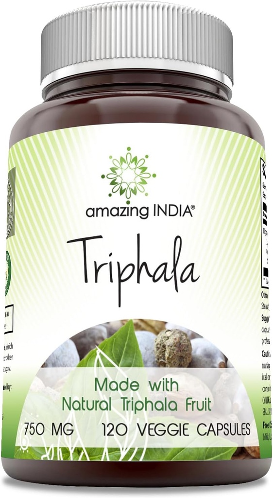 Amazing India Triphala (Natural Triphala Fruit) Papildinājums 