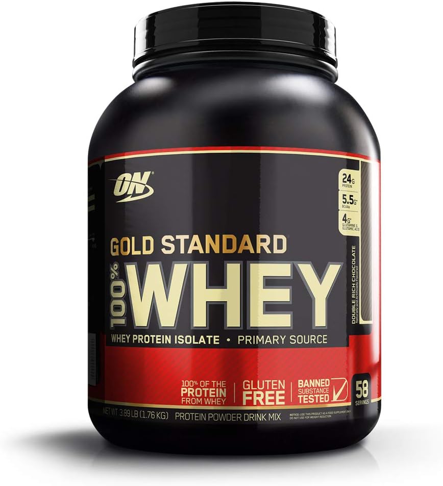 Optimālais uzturs - 100% Sūkalu zelts Standarta Dbl Rich Chocolate 58 Pasniedz