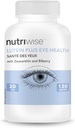 NutriWise Lutein Plus Acu veselības antioksidants (Bilberry Zeaxanthin Lutein)
