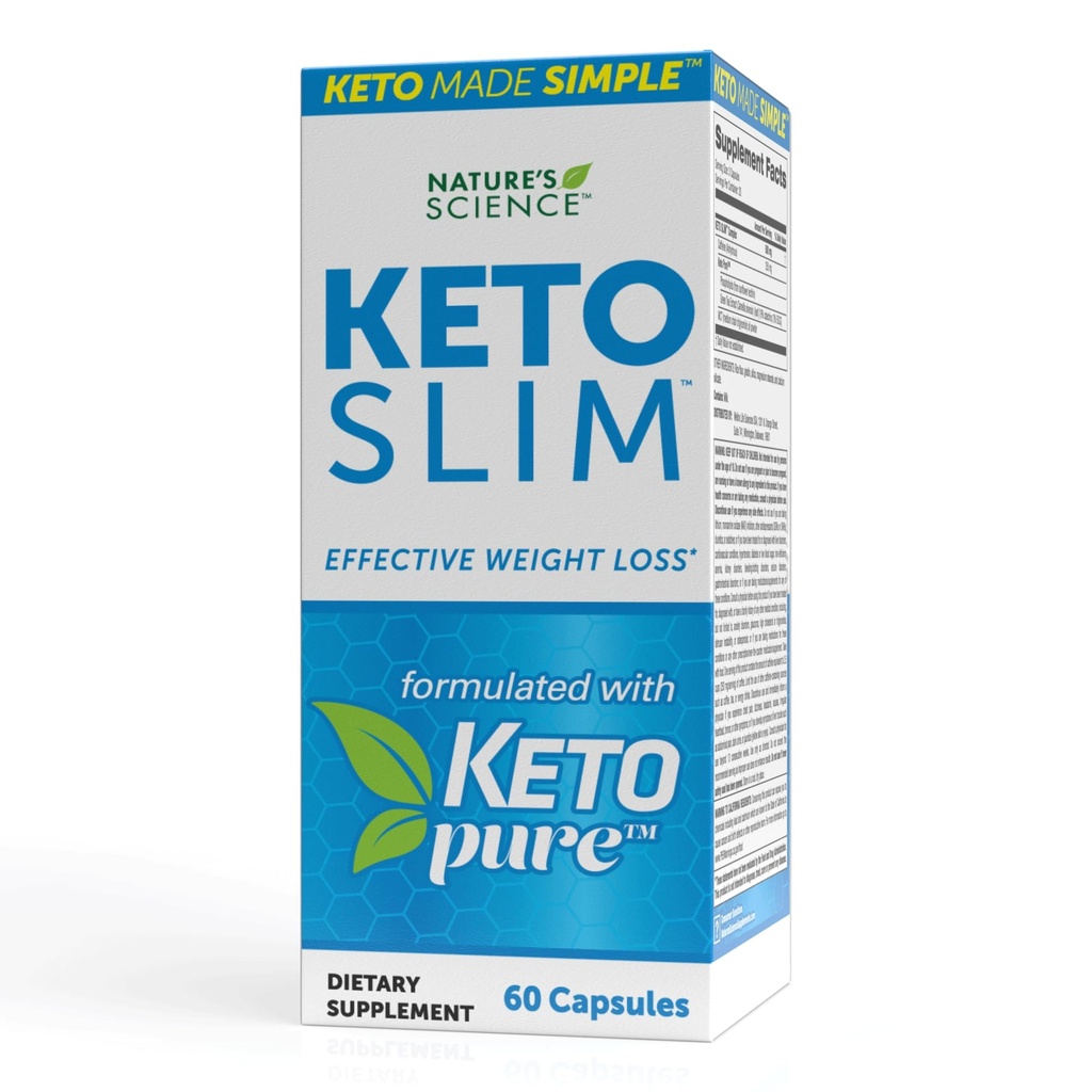 Dabas zinātne Keto Slim, 60ct