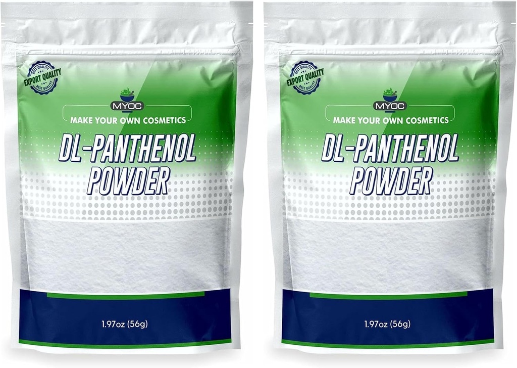 DL-pantenols Pulveris- Provitamīns B5 Pulveris Blend - 1,97oz 56gm (2. iepakojuma)