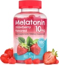 NGU Next Gen U - Melatonin Gumies - 10 mg Diētiskā Papildinājums - Zemeņu Uzliesmojums - 180 Vegan Gumies