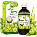 Basic Ayurveda Ērkšķogas Suze ; Pure Amla Fruit Suice ; Bez cukura Pievienots ; Dabisks C vitamīna avots; matu, acu, zobu un nagu aizsardzībai; 16.23 Fl Oz/480ml