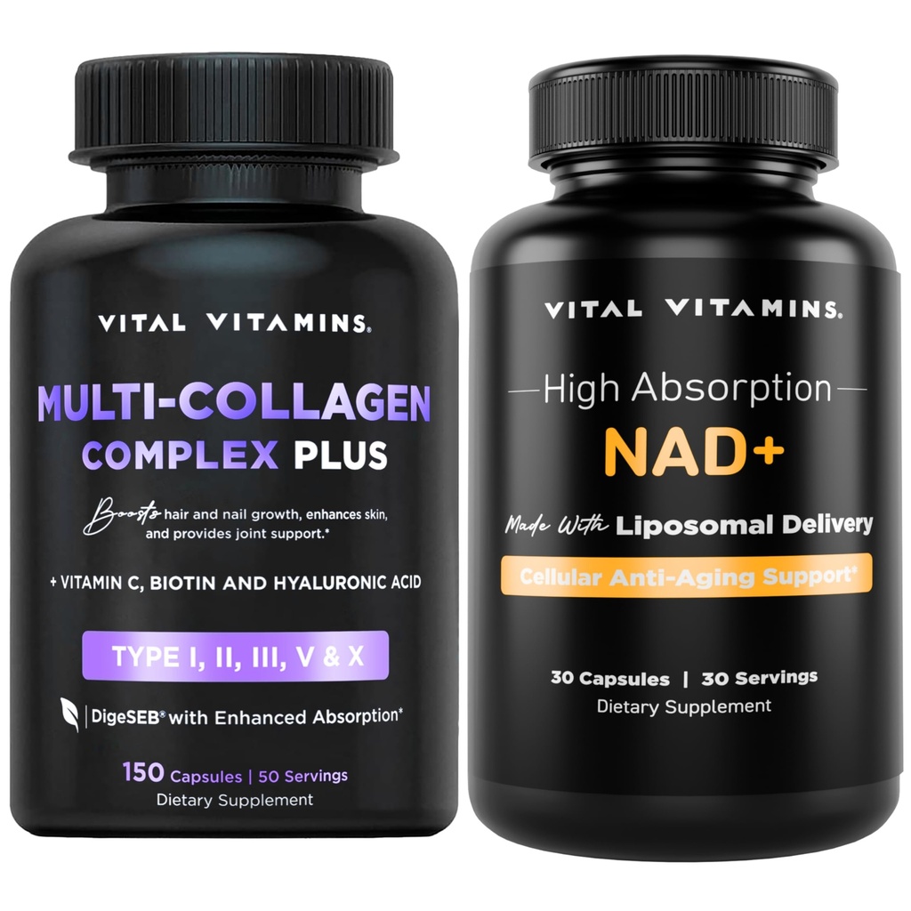 Vitamīni Multikolagēna komplekss Plus + NAD+ Papildinājums