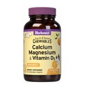 Bluebonnet Nutrition Kalcijs Magnija Plus vitamīns D3 Earthsweet, Kaulu veselība un muskuļu relaksācija, bez sojas, bez lipekļa, košeris, bez piena piedevas,90 oranžas vaniļas ar košļājamām tabletēm
