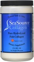 SeaSourceTM kolagēns Pure HYDROLYZED Fish Collagen Diētiskās piedevas pulveris - izgatavots Kanādā no Wild Caught Mencas ādas.