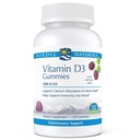 Nordic Naturals Pro D3 vitamīns Gumijas, Wild Berry - 120 Gumijas - 1000 SV D3 vitamīns - Great Garša - Veseli kauli, Mood & Imūnās sistēmas funkcija - Non-GMO - 120 Servējumi