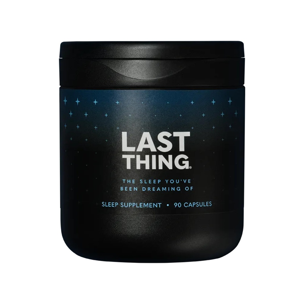Bodi Last Thing Complete Miega Papildinājums ar L-teanīnu, Ashwagandha, Magnija Glycinate, Melatonin - Kaļķošanas nakts laika Stress Aizsardzības Deep Restorative Miega - 30 dienu piegādes (90 kapsulas)