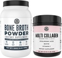 Pure Bone Broth un 1lb Multi Collagen pulveris