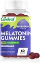 Melatonīns Gummies Miega Atbalsts vīriešiem un sievietēm Veselības Miega ar 6mg Melatonin&Vitamin B6 Melleņu Flavor 60 Count